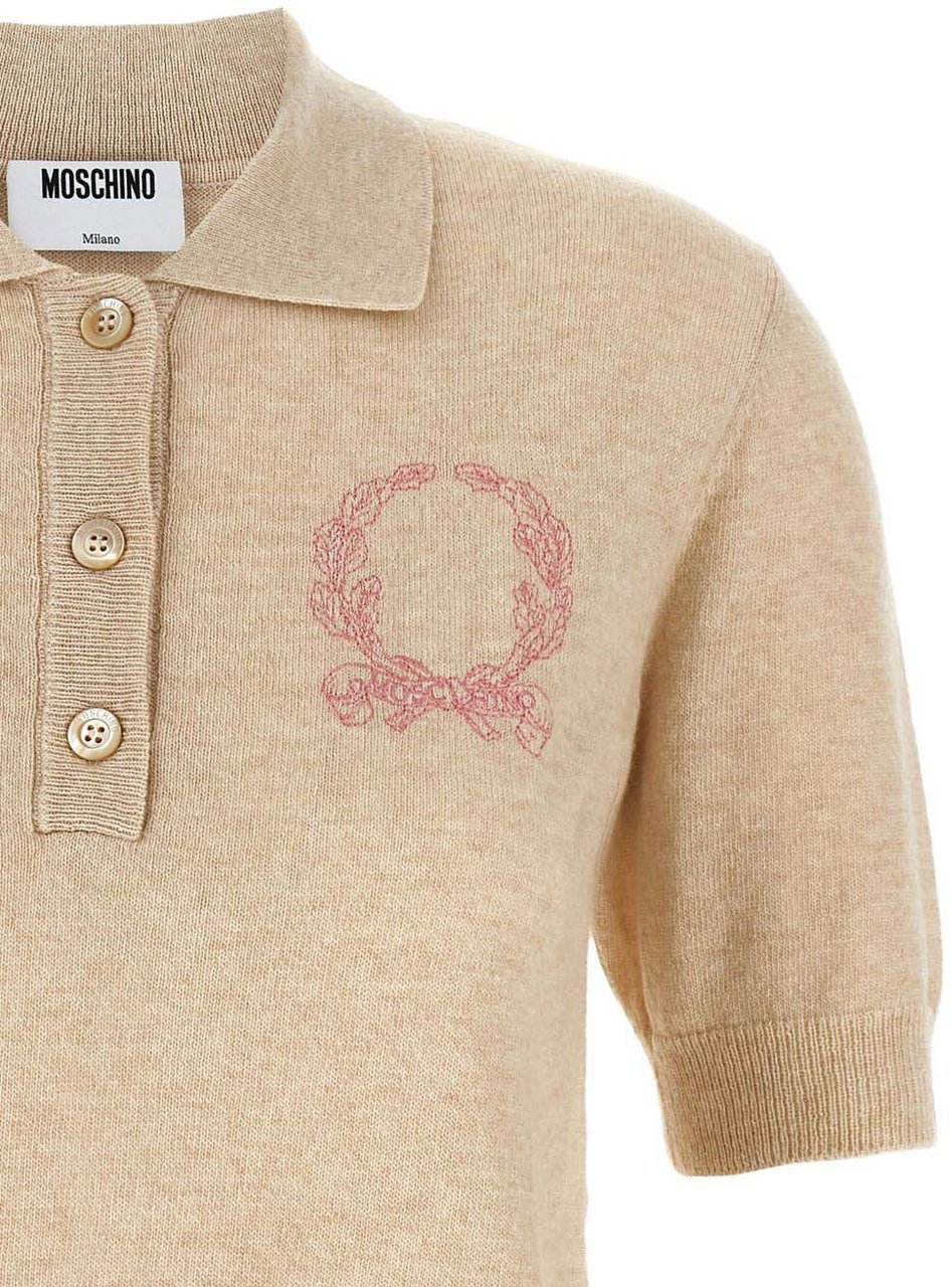 Moschino Sweaters Beige Beige