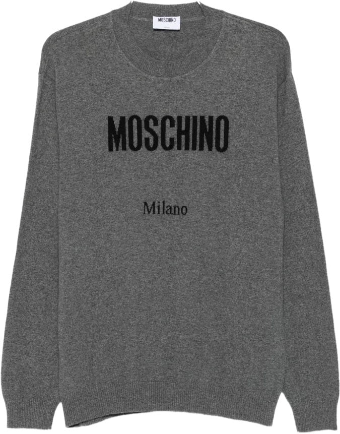 Moschino Sweaters Grey Donkergrijs