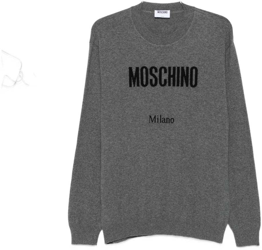 Moschino Sweaters Grey Grijs