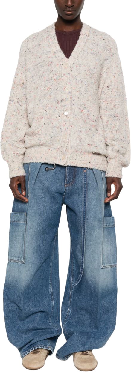Moschino Sweaters Ivory Wit