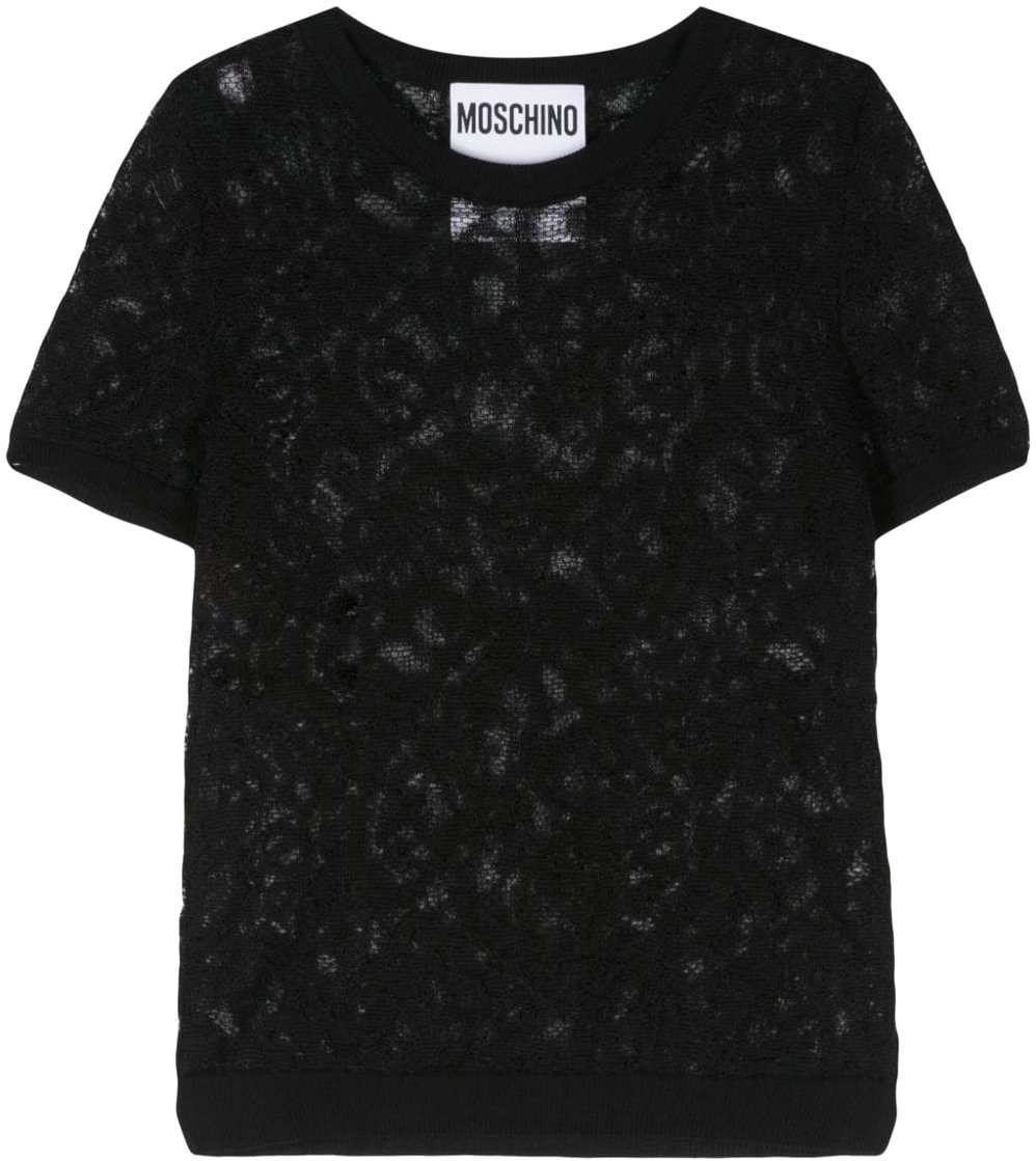 Moschino Sweaters Black Zwart