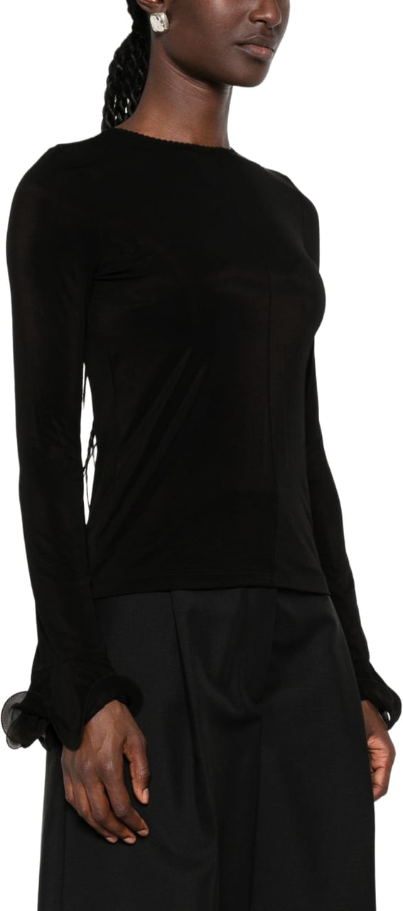 Moschino Top Black Zwart