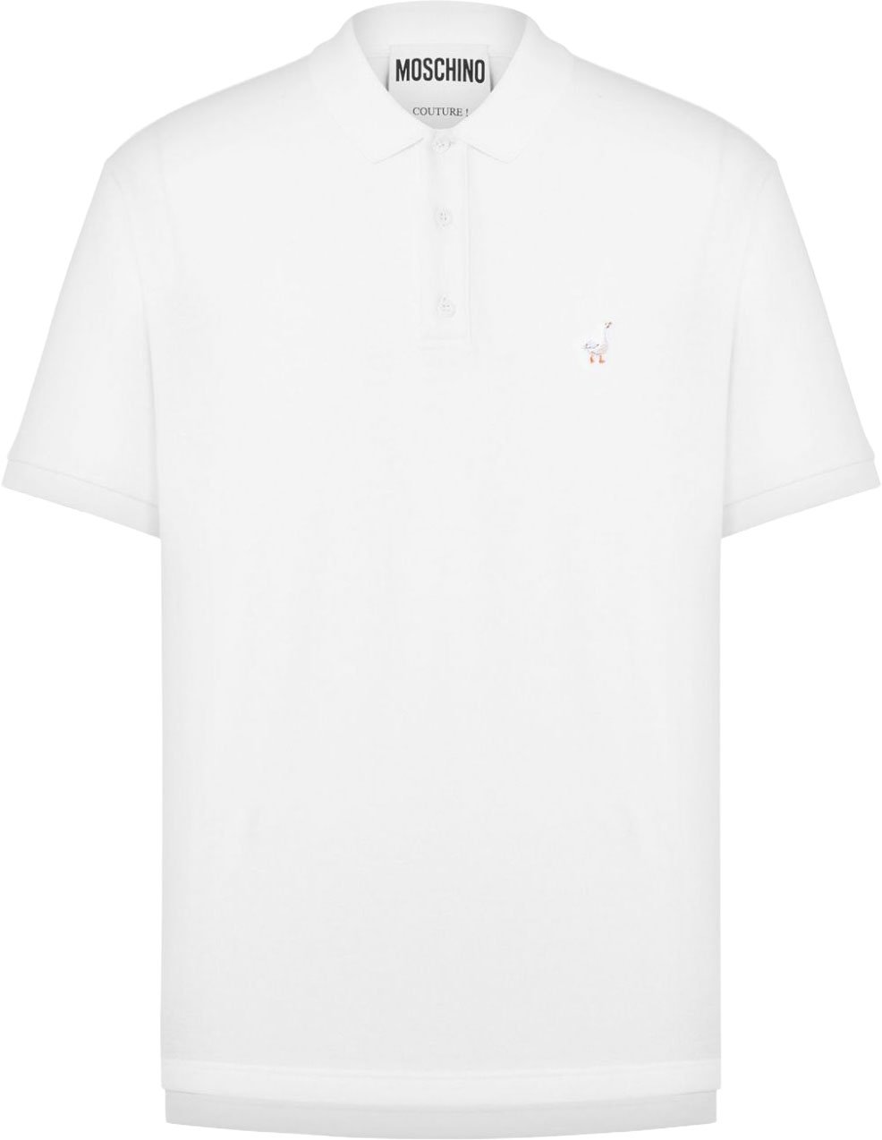 Moschino T-Shirts And Polos White Wit