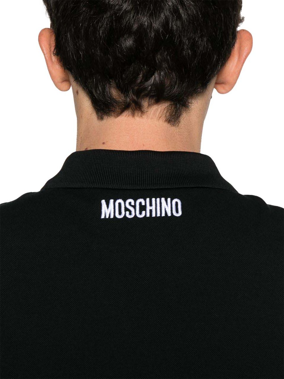 Moschino T-Shirts And Polos Black Zwart