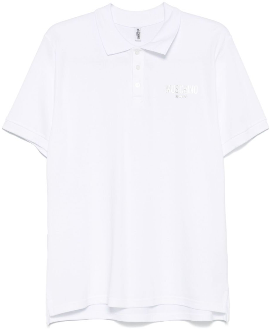 Moschino T-Shirts And Polos White Wit