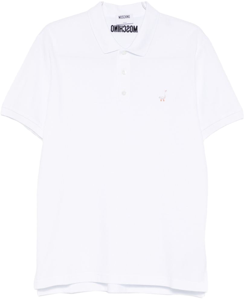 Moschino T-Shirts And Polos Multi White Wit