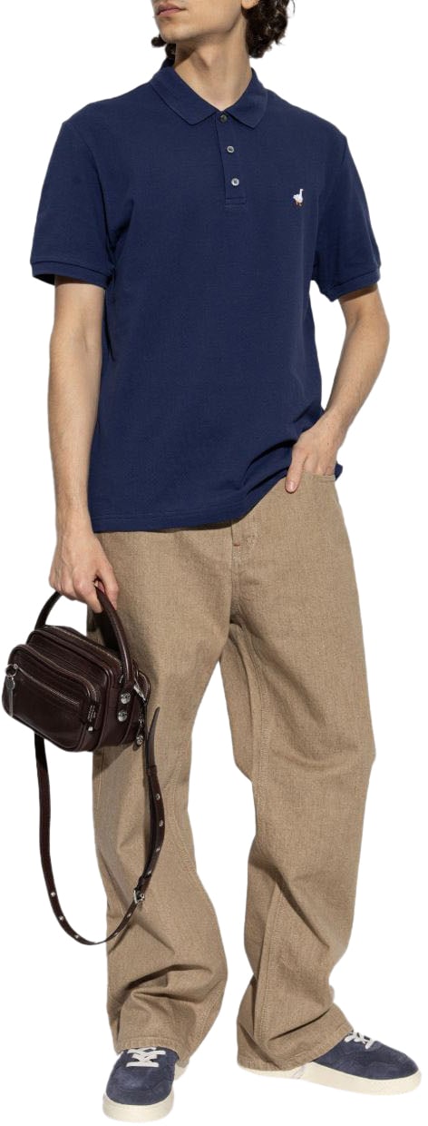 Moschino T-Shirts And Polos Multi Blue Blauw