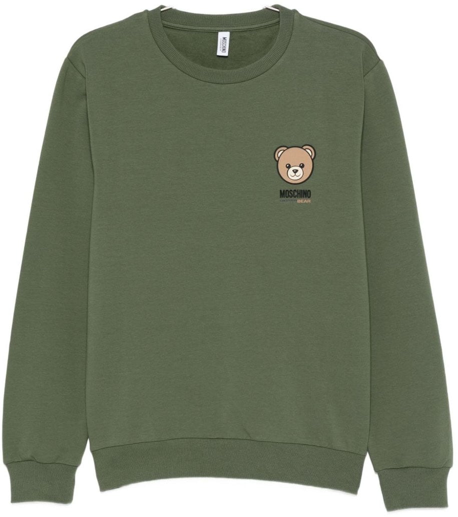 Moschino Sweaters Green Groen