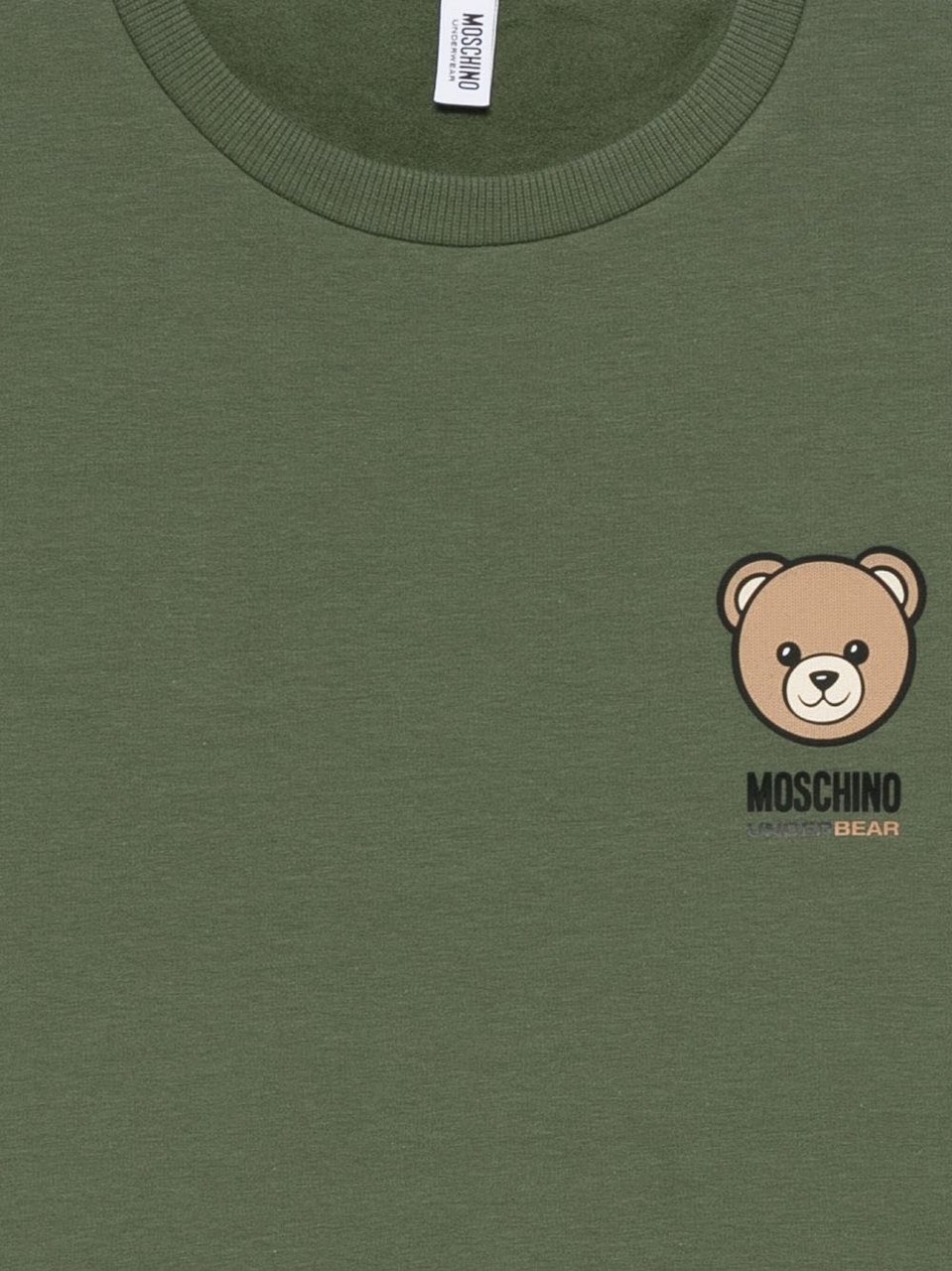Moschino Sweaters Green Groen