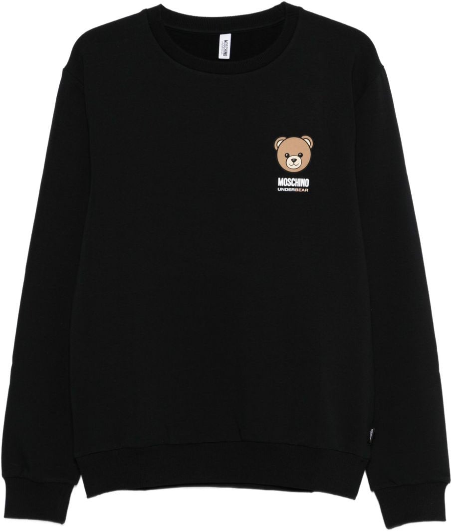 Moschino Sweaters Black Zwart