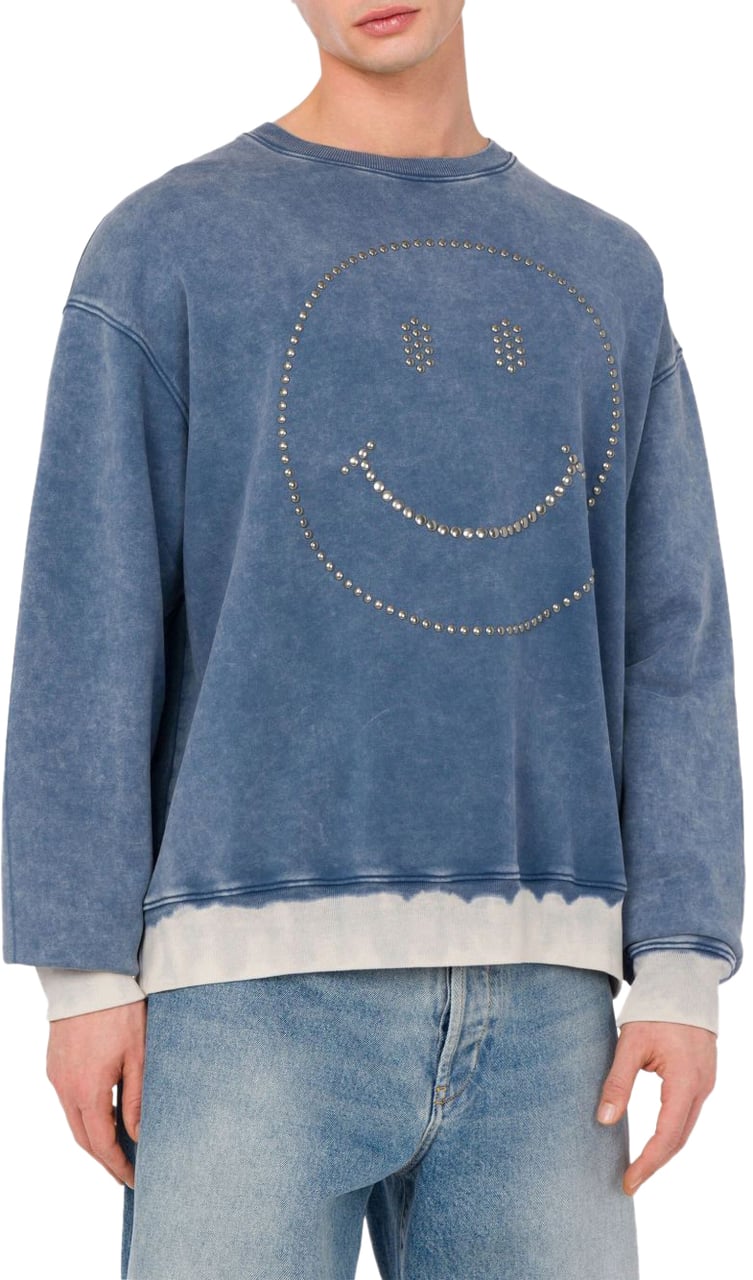Moschino Sweaters Multi Bleu Blauw