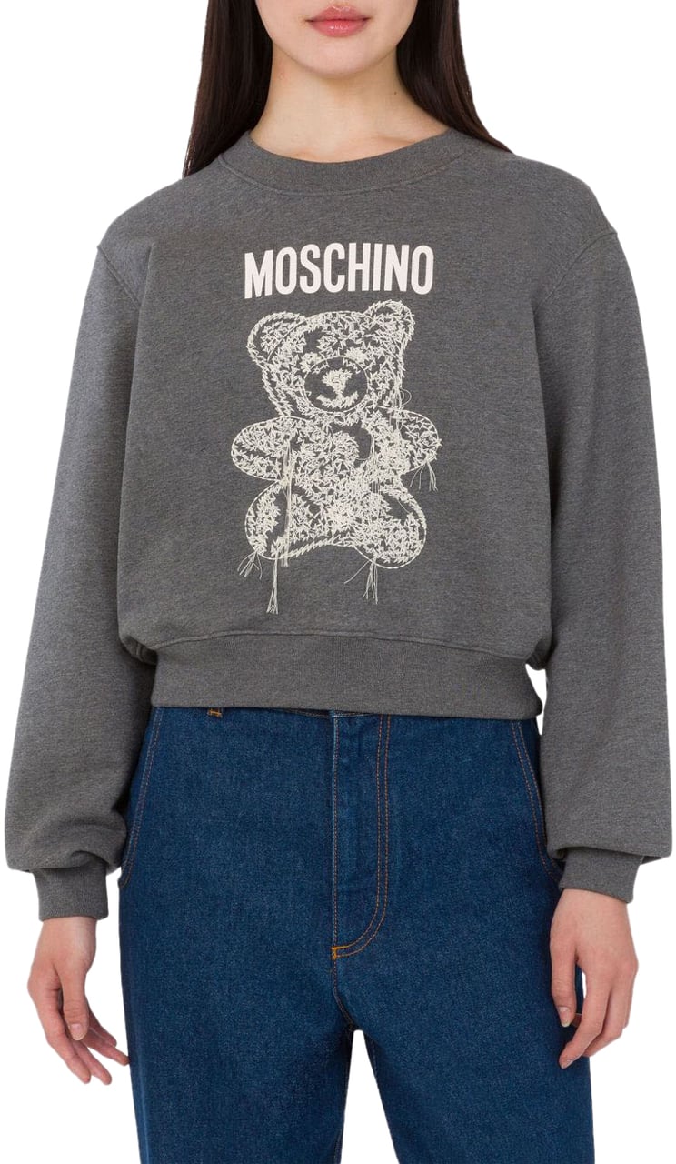 Moschino Sweaters Grey Grijs
