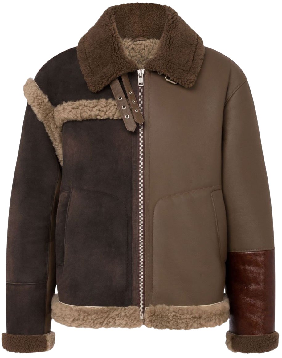 Moschino Jackets Multi Brown Bruin