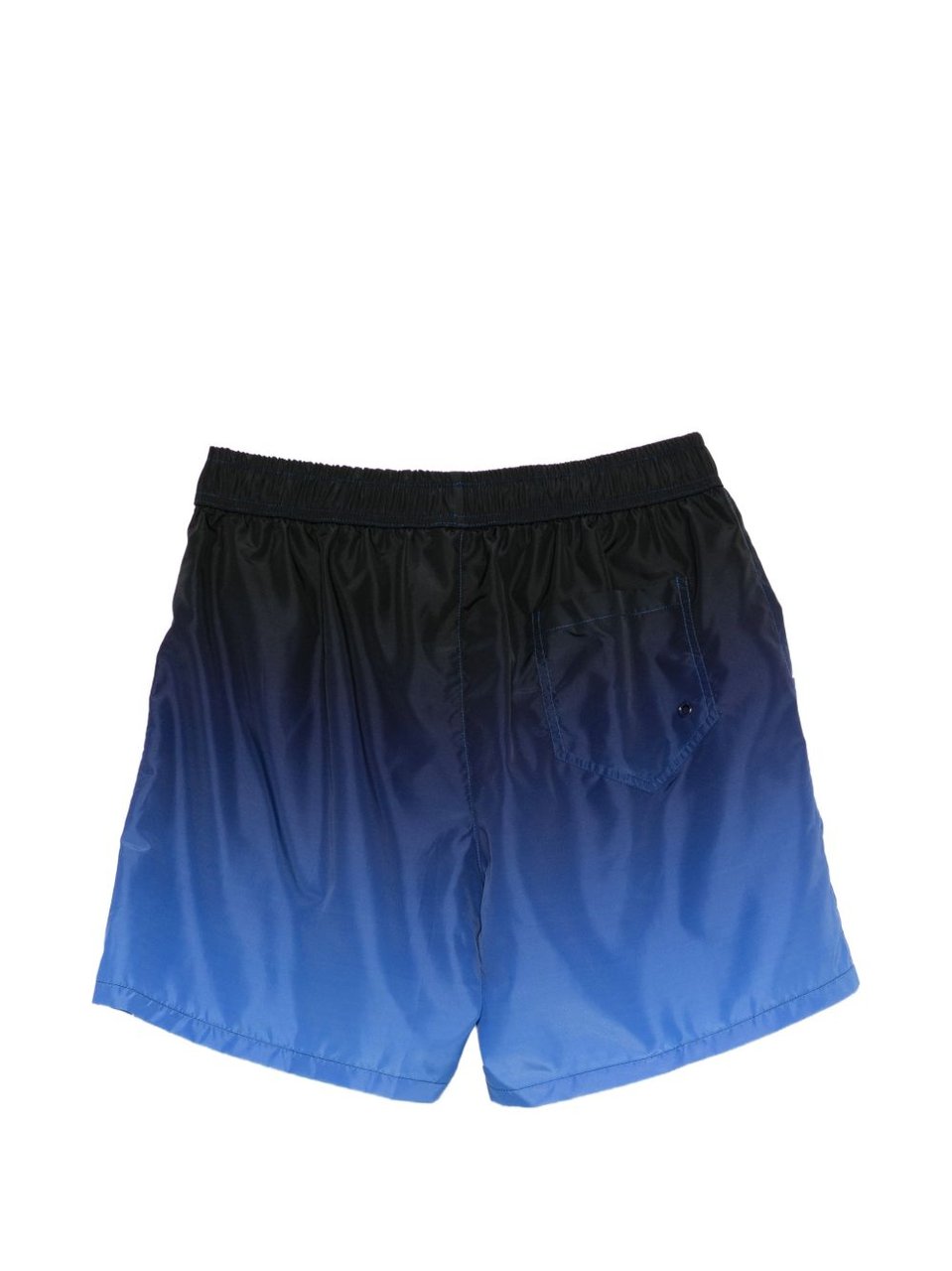 Moschino Silk and Nylon Lightweight Mesh Swimwear Zwart