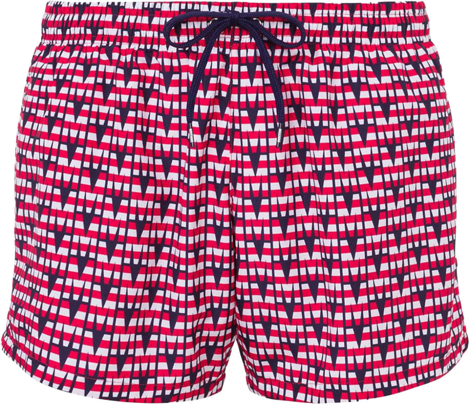 Moschino Graphic Print Swim Shorts Roze