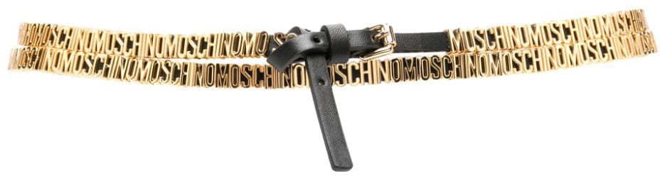 Moschino Belts Black Zwart