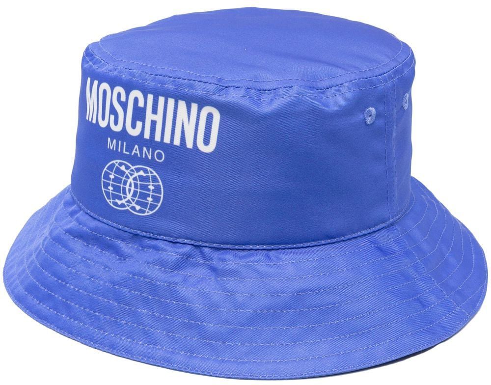 Moschino Hats Blue Blauw