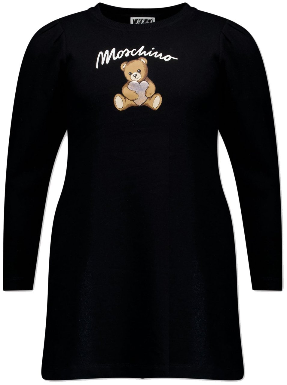 Moschino Moschino Kinder Meisjes Jurk In Zwart Zwart