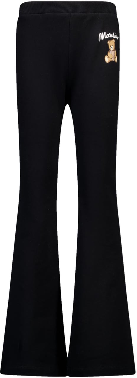 Moschino Moschino Kinder Meisjes Broek In Zwart Zwart