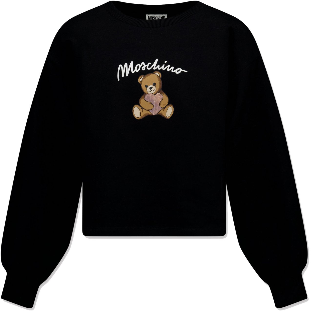 Moschino Moschino Kinder Meisjes Trui In Zwart Zwart