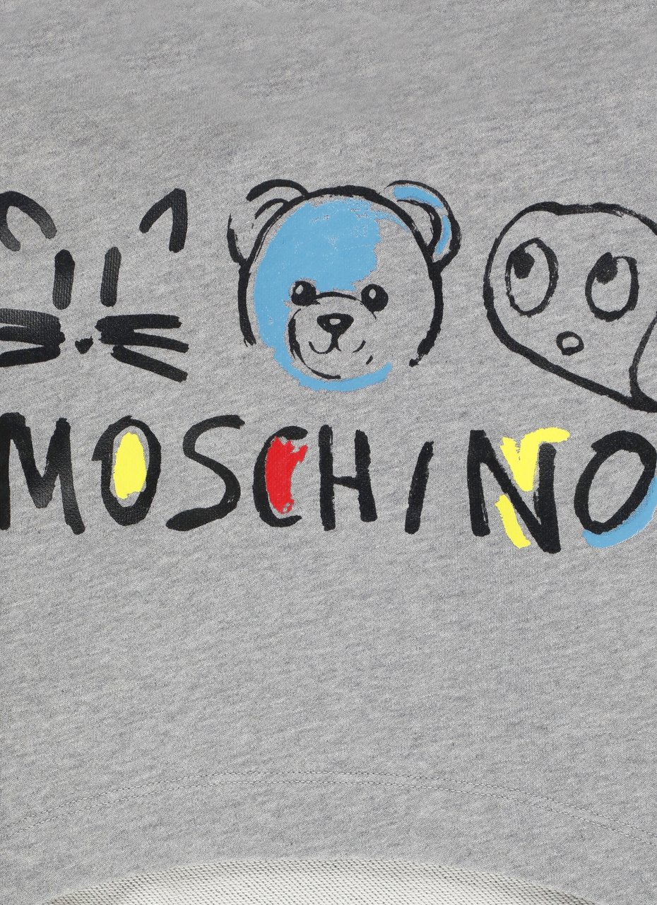 Moschino Sweaters Grey Grijs