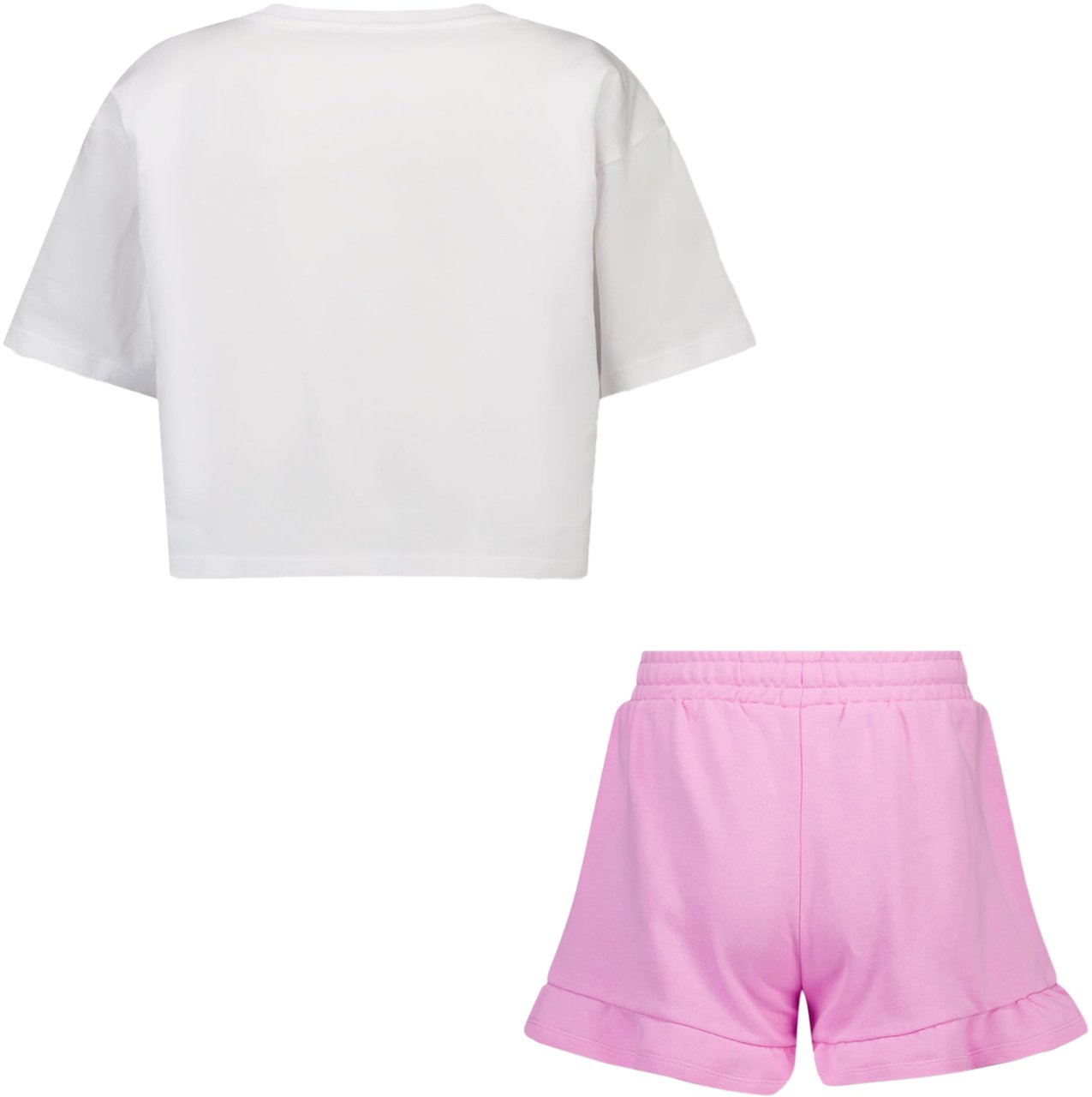 Moschino Moschino Kinder Meisjes Setje In Wit Wit