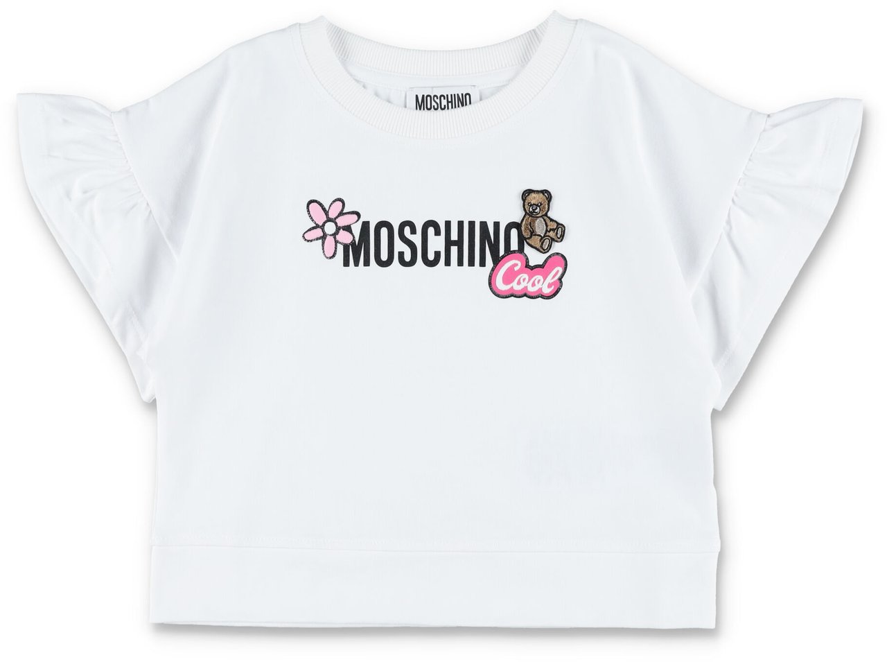 Moschino Leggings+Tee Bianco Divers