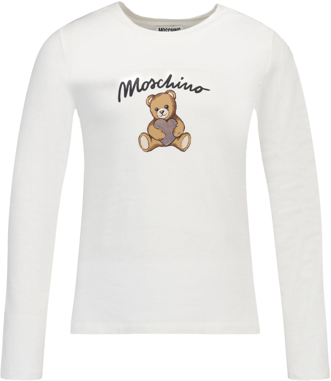 Moschino Moschino Kinder Meisjes T-Shirt In Off White Wit