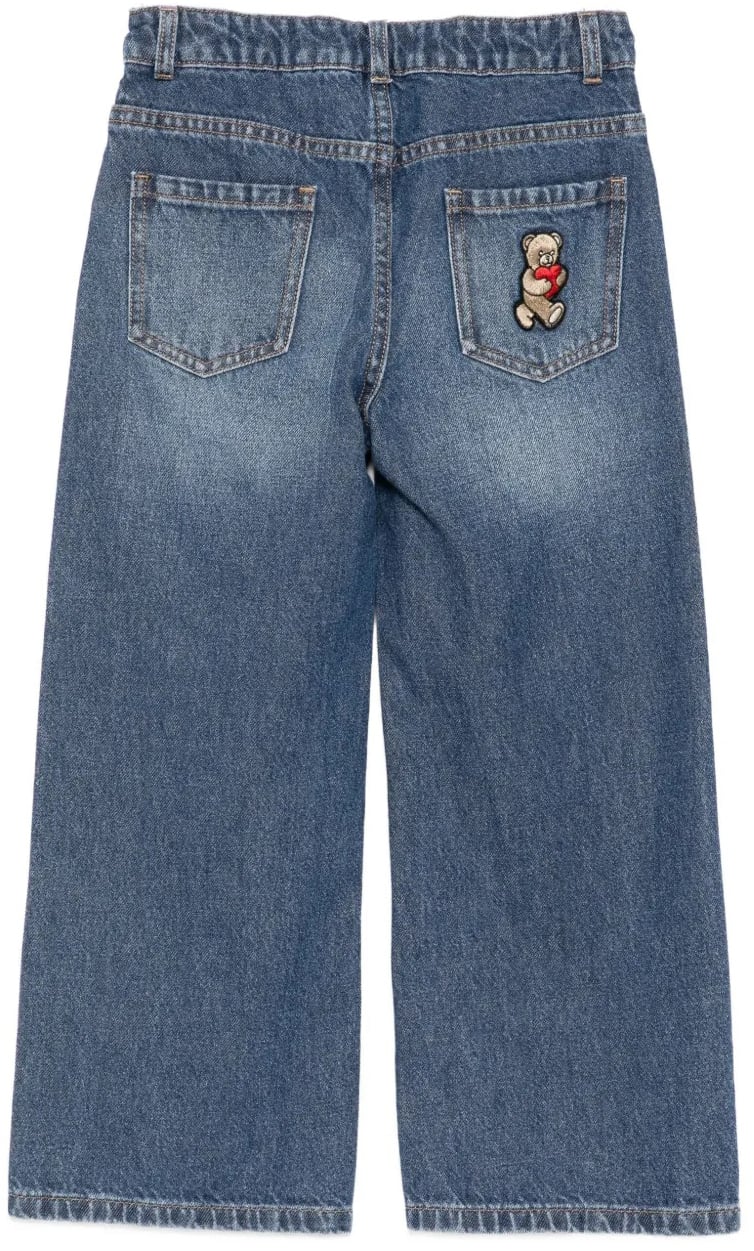 Moschino pantalone lungo denim divers Divers