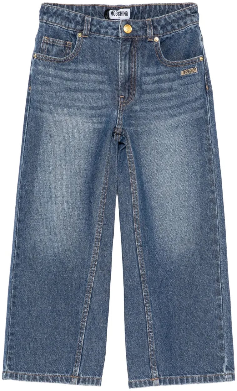 Moschino pantalone lungo denim divers Divers
