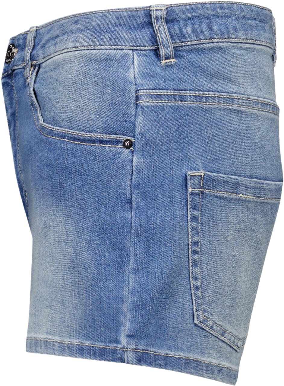 Moschino Moschino Kinder Meisjes Shorts In Jeans Blauw