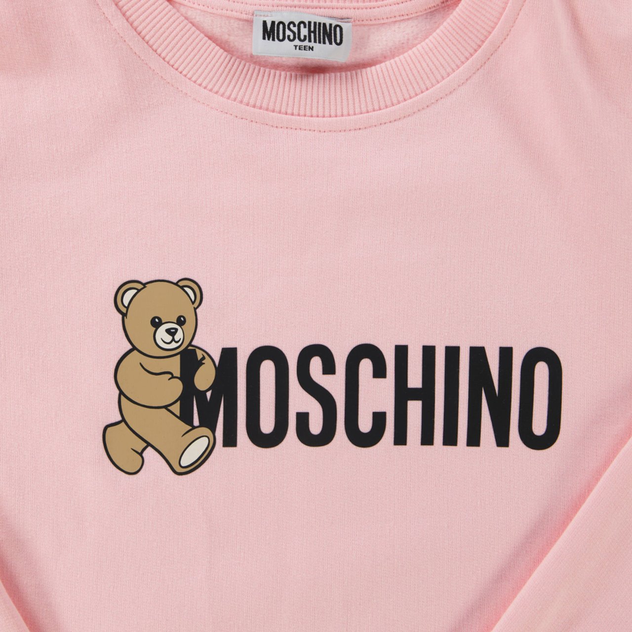 Moschino Moschino Kinder Meisjes Jurk In Licht Roze Roze