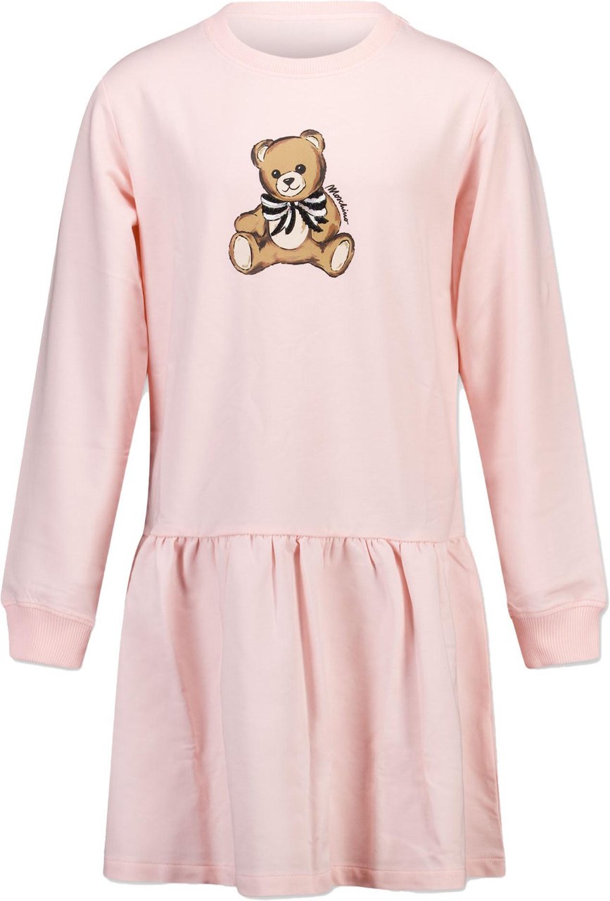 Moschino Moschino Kinder Meisjes Jurk In Licht Roze Roze