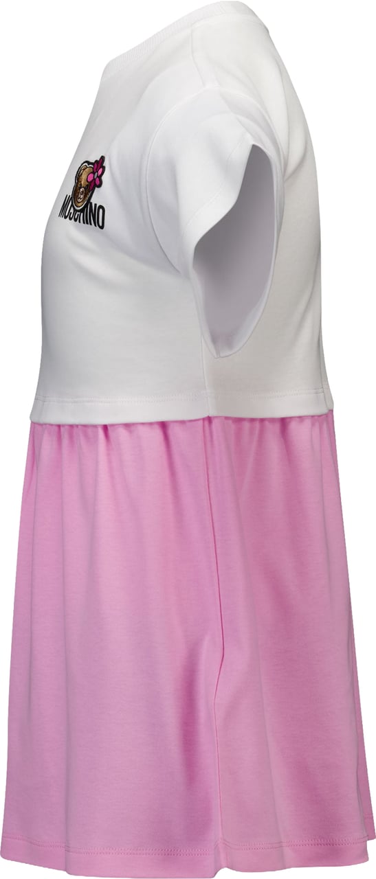 Moschino Moschino Kinder Meisjes Jurk In Roze Roze