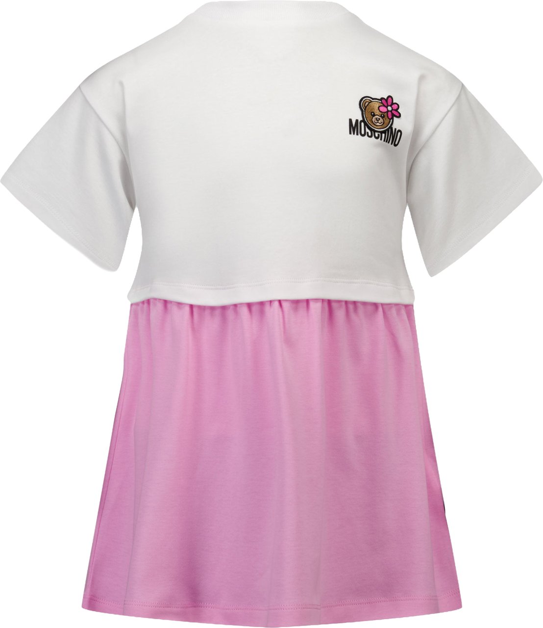 Moschino Moschino Kinder Meisjes Jurk In Roze Roze