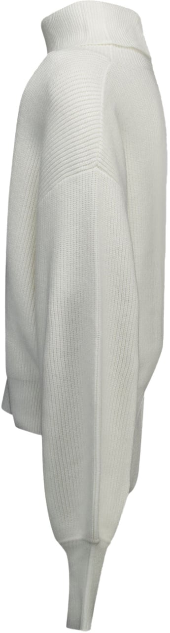 Moschino Moschino Kinder Meisjes Trui In Off White Wit