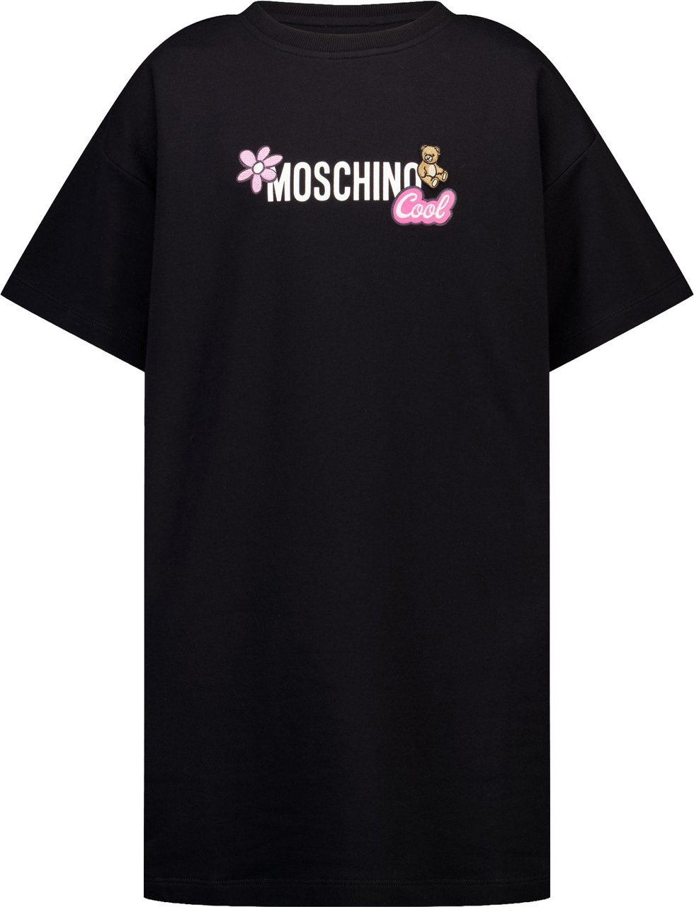 Moschino Kinder Meisjes Jurk In Zwart Zwart