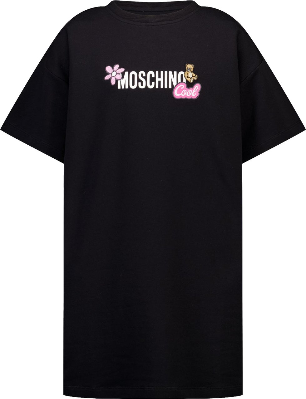 Moschino Kinder Meisjes Jurk In Zwart Zwart