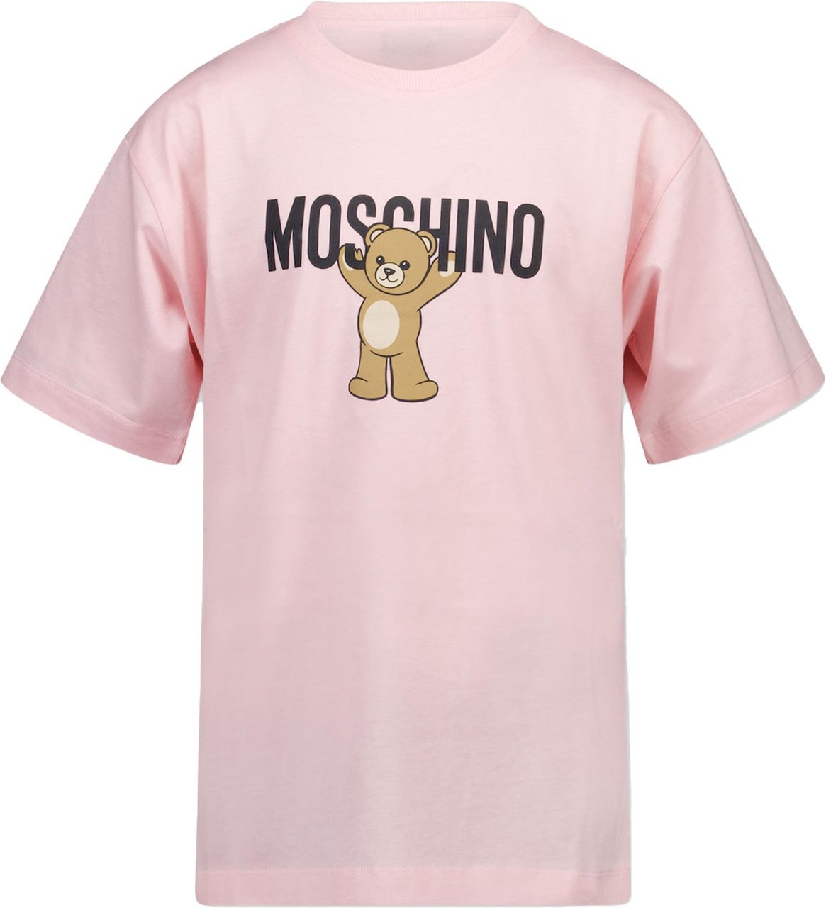 Moschino Moschino Kinder Unisex T-Shirt In Licht Roze Roze