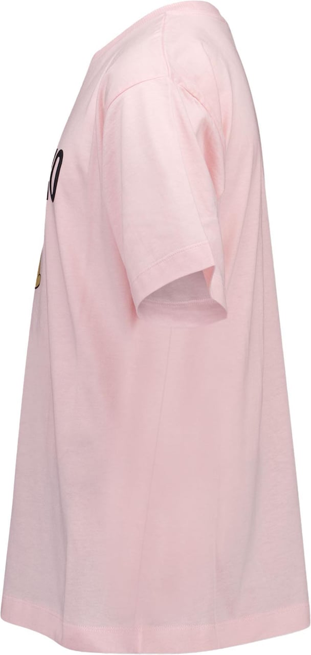 Moschino Moschino Kinder Unisex T-Shirt In Licht Roze Roze
