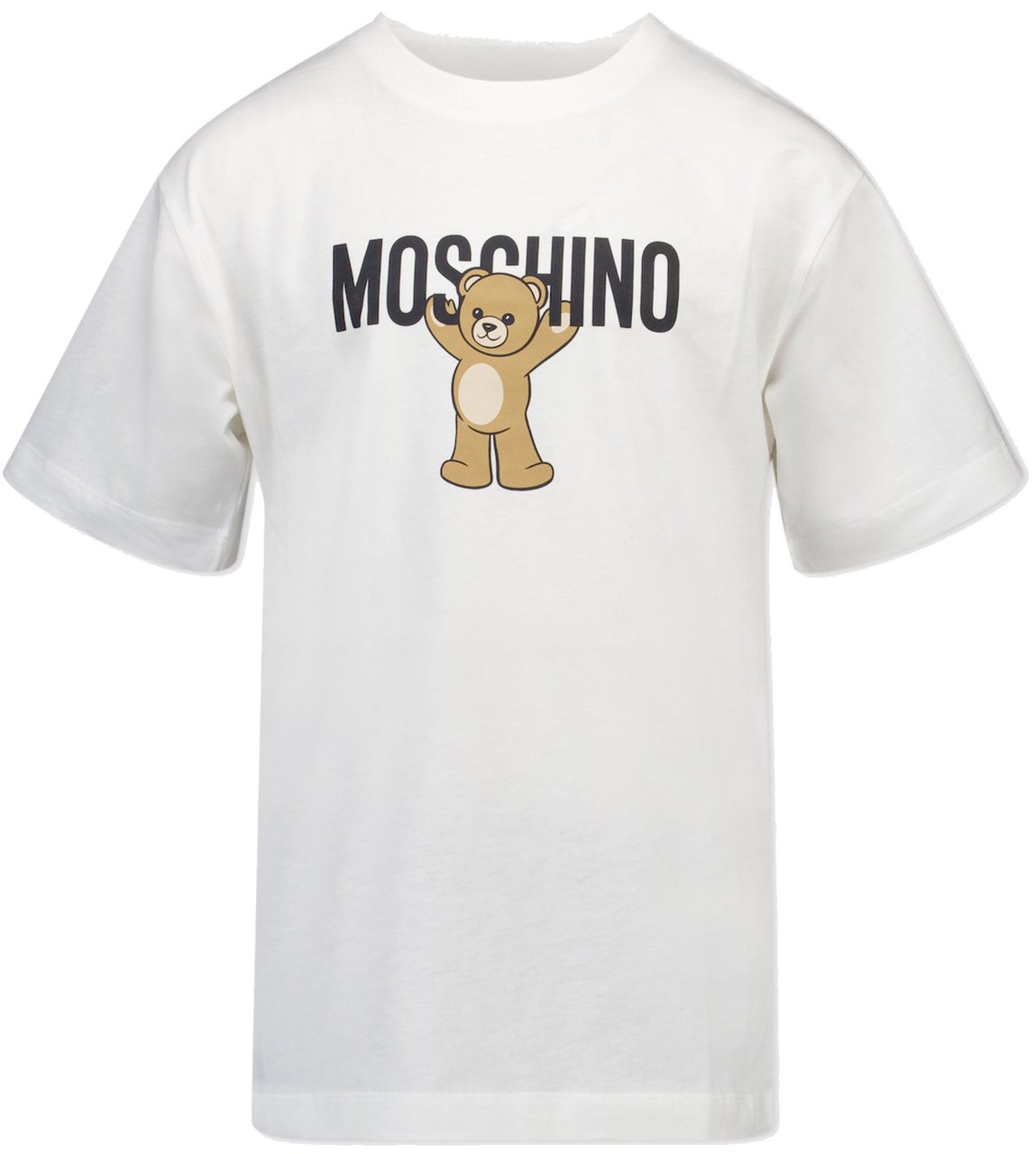 Moschino Moschino Kinder Unisex T-Shirt In Off White Wit