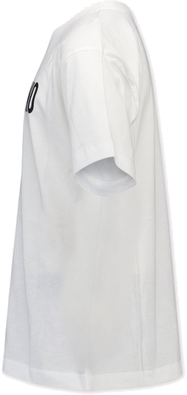 Moschino Moschino Kinder Unisex T-Shirt In Off White Wit
