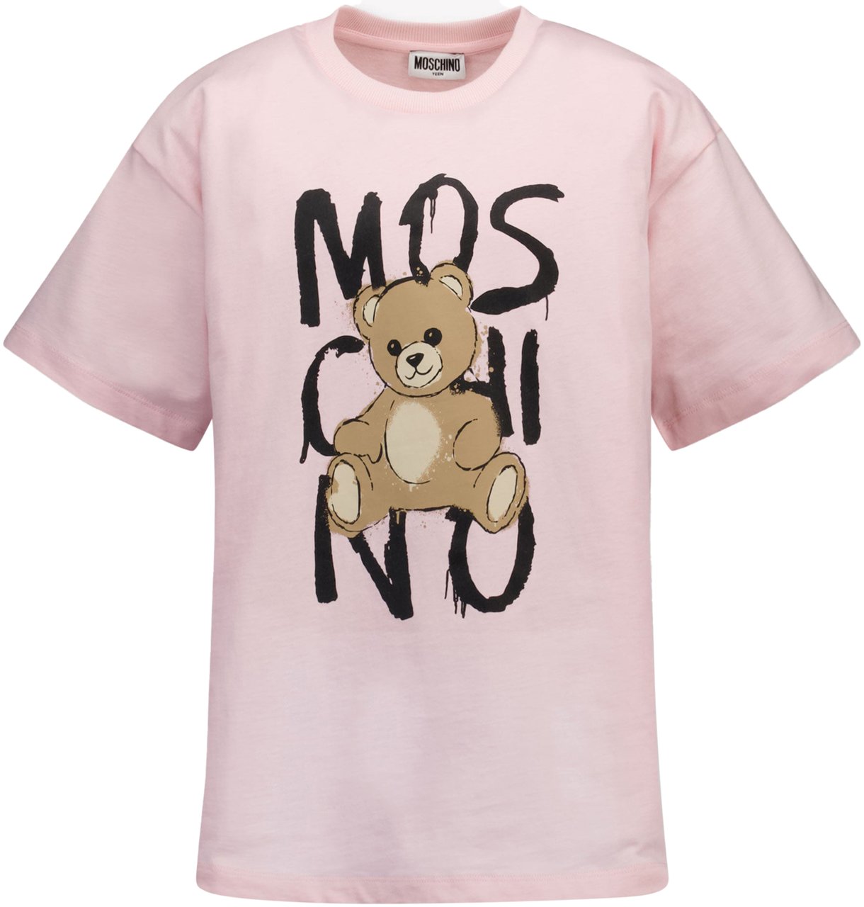 Moschino Moschino Kinder Unisex T-Shirt In Licht Roze Roze
