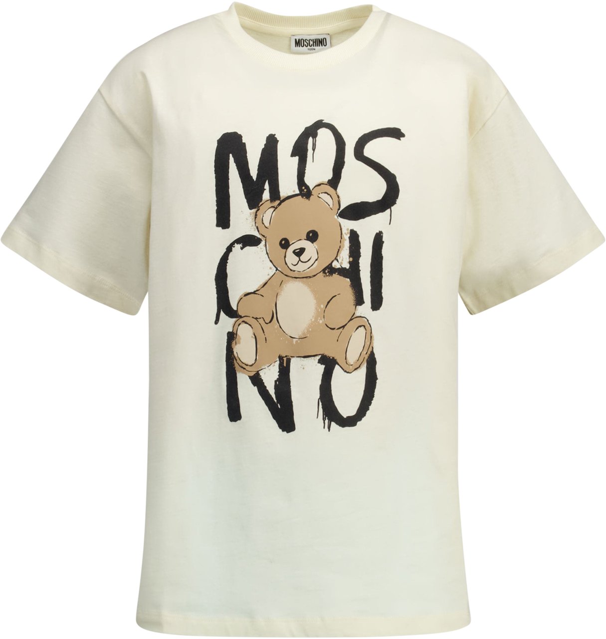 Moschino Moschino Kinder Unisex T-Shirt In Off White Wit