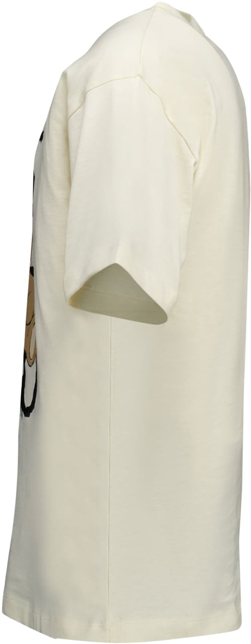Moschino Moschino Kinder Unisex T-Shirt In Off White Wit