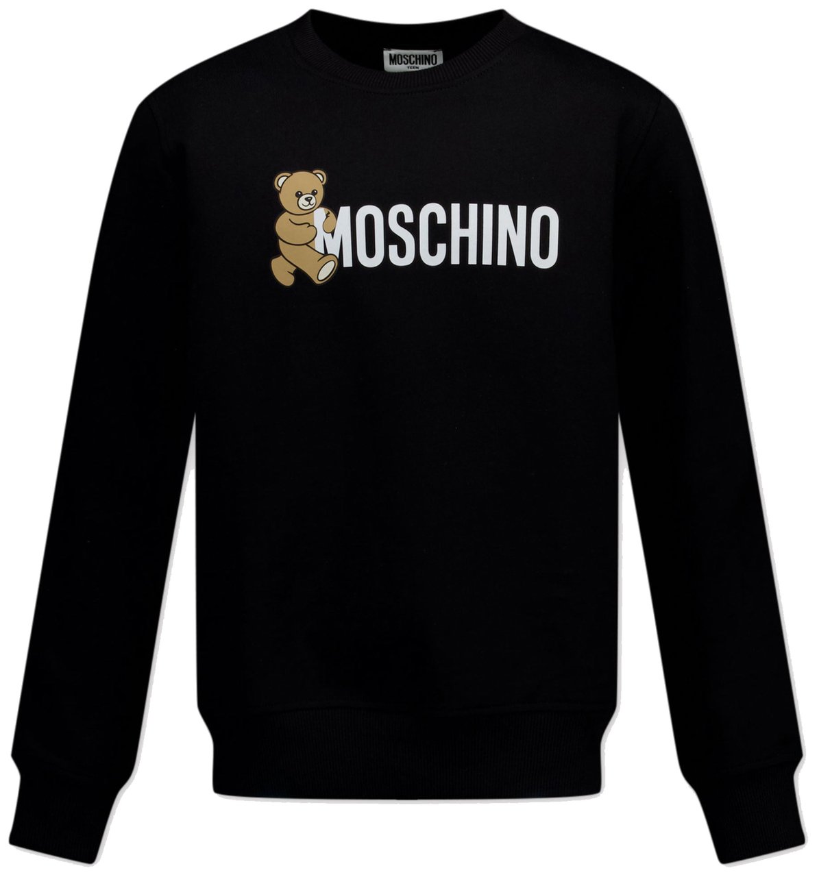 Moschino Moschino Kinder Meisjes Trui In Zwart Zwart