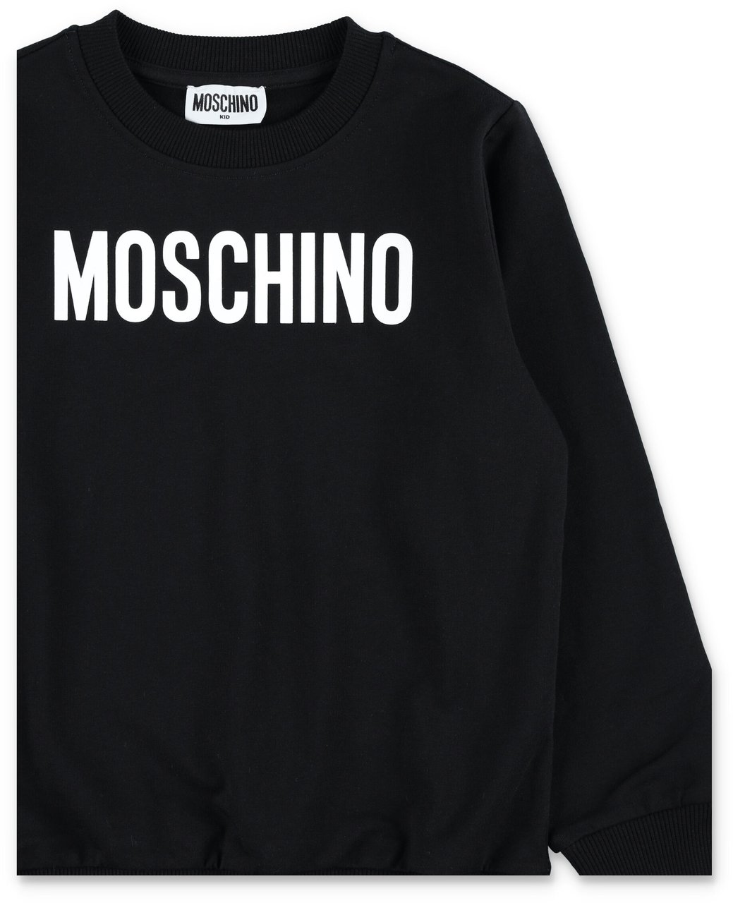 Moschino Set Fleece Hoodie+Jogging Nero Zwart