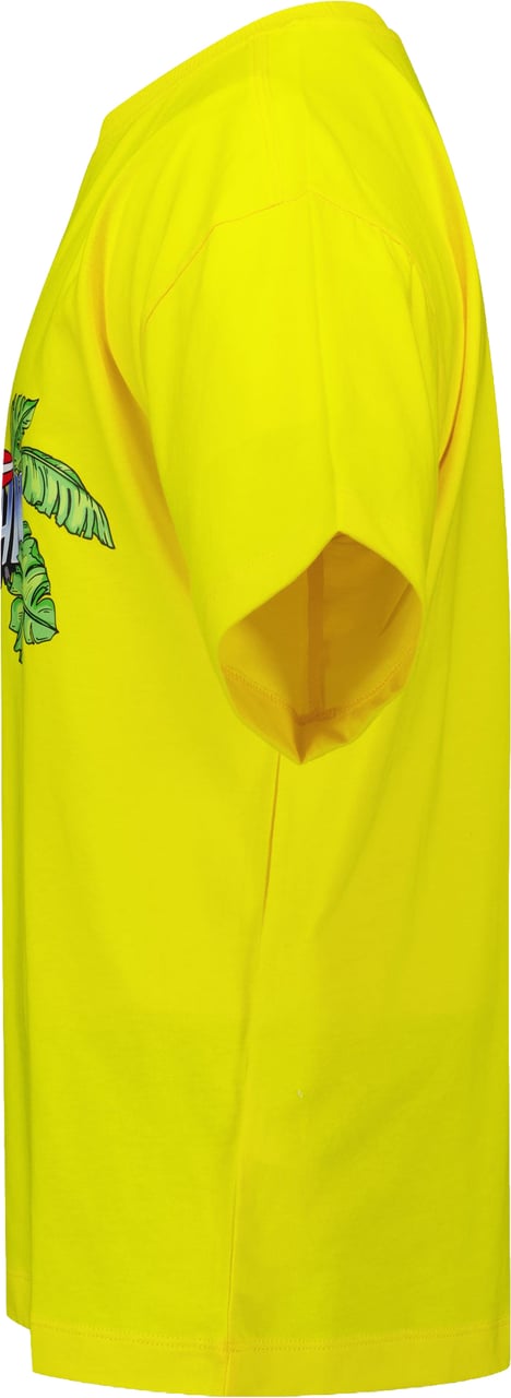 Moschino Kinder Jongens T-Shirt In Geel Geel