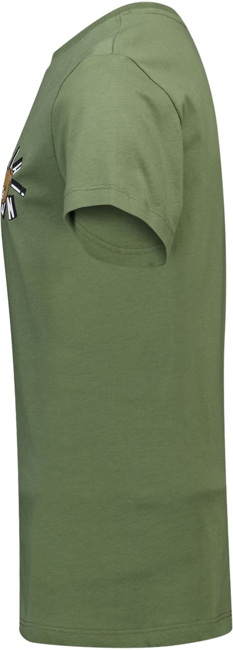 Moschino Moschino Kinder Jongens T-Shirt In Army Groen
