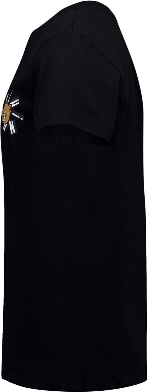 Moschino Kinder Jongens T-Shirt In Zwart Zwart
